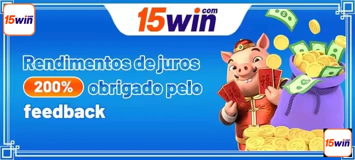 Usuário acessando promoções pelo app 15win.com